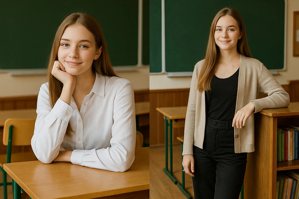 съемка на школьный альбом